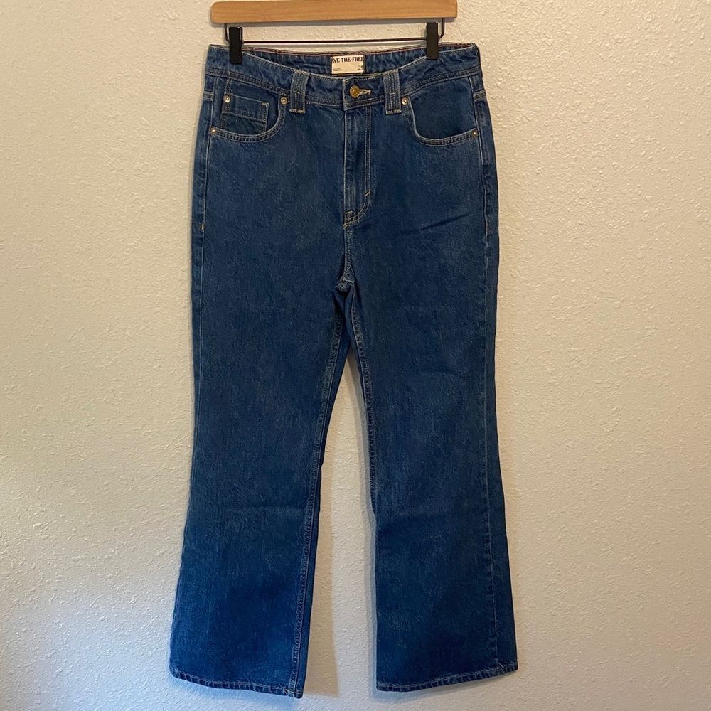 We The Free Dark Wash Ava High Rise Boot Cut Jeans Size 29